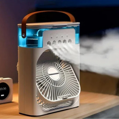 FreezeFlow PRO – Ventilador Humidificador Silencioso 3 en 1
