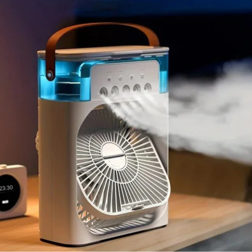 FreezeFlow PRO – Ventilador Humidificador Silencioso 3 en 1